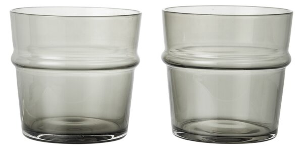 Ferm Living designové sklenice na vodu Boya Glasses Low