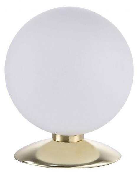 Paul Neuhaus Stolní LED lampa BUBBA, 3W, ø 15 cm, 3000K Barva: ocel