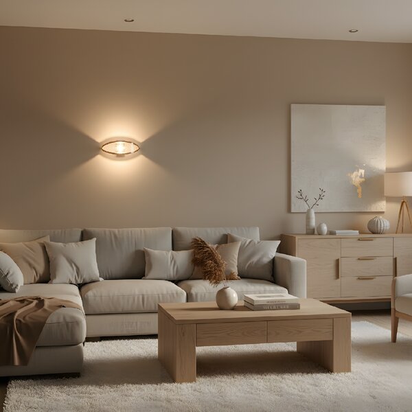 Toolight Rea, Nástěnné svítidlo LED G137-W Rose Gold, OSW-02621