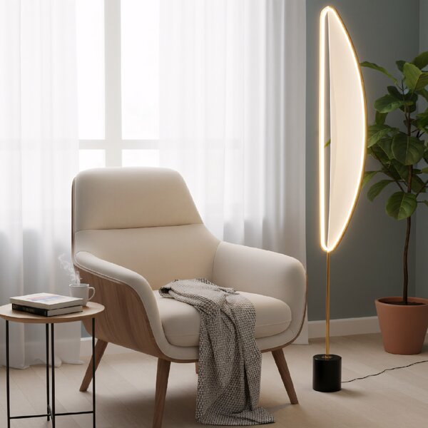 Toolight Rea, Stojící lampa G126-F GOLD, OSW-02618