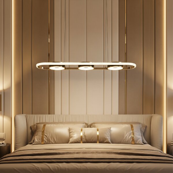 Toolight Rea, Stropní svítidlo G135-CP GOLD, OSW-02611