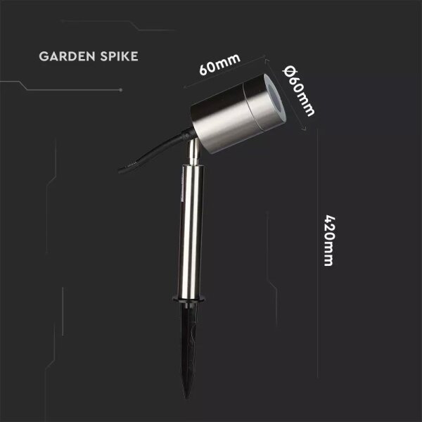 Venkovní lampa 1xGU10/35W/230V IP44