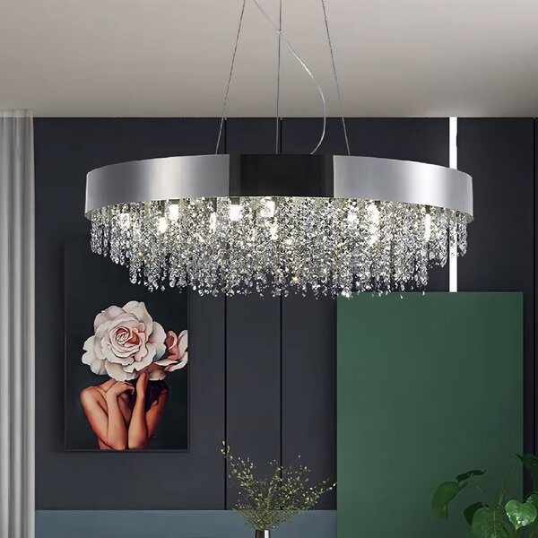 Toolight Toolight, stropní svítidlo 60cm, 16xG9, APP1786-5CP, chromová, OSW-04057