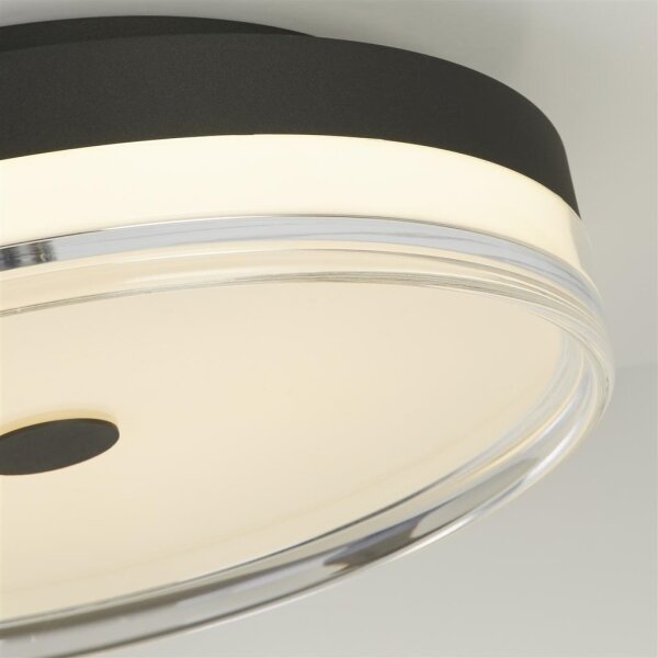 Searchlight 42651-40BK - LED Stropní svítidlo CYPRUS LED/29W/230V pr.40 cm černá