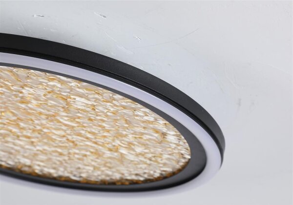 Searchlight 31908-300GO - LED Stropní svítidlo LUNA LED/21W/230V pr. 30 cm