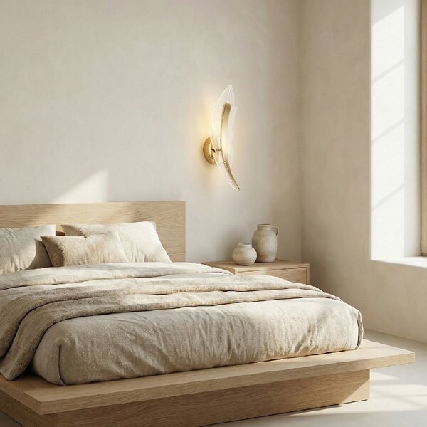Toolight Rea, NÁSTĚNNÉ LED SVÍTIDLO G182-W GOLD, OSW-07814