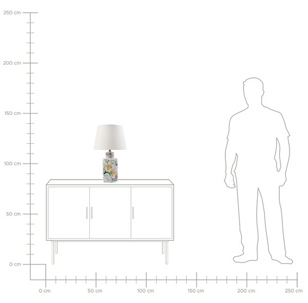 Stolní lampa CAVADO Porcelán Bílá