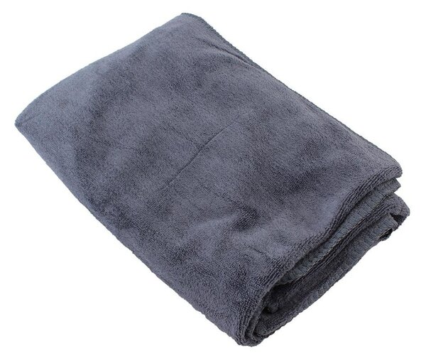 APT Rychleschnoucí ručník z mikrovlákna 100 x 50 cm šedý