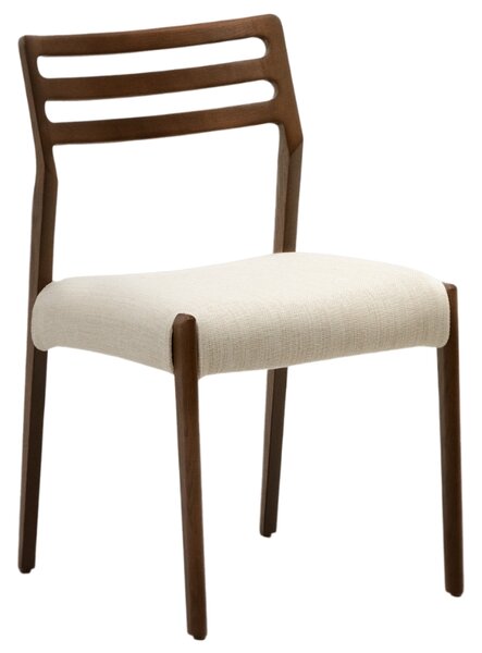 Ořechová jídelní židle Kave Home Cudia
