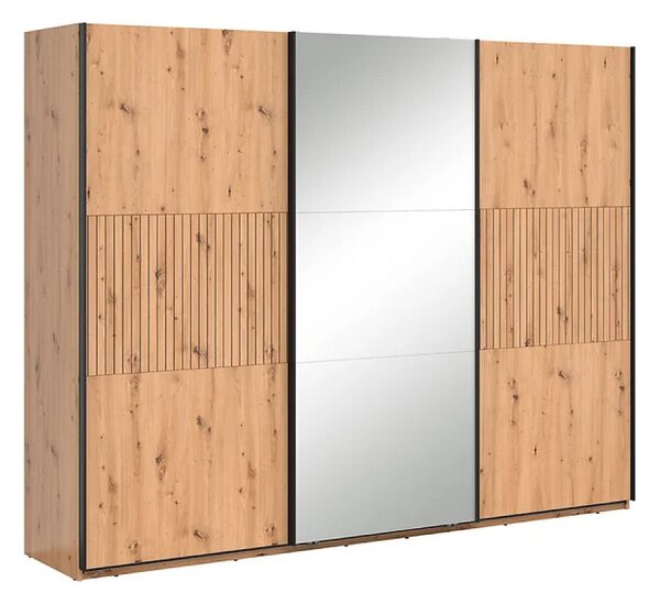 Šatní skříň Lamea SZF3D/270/210/3, dub artisan
