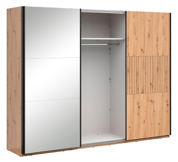 Šatní skříň Lamea SZF3D/270/210/3, dub artisan