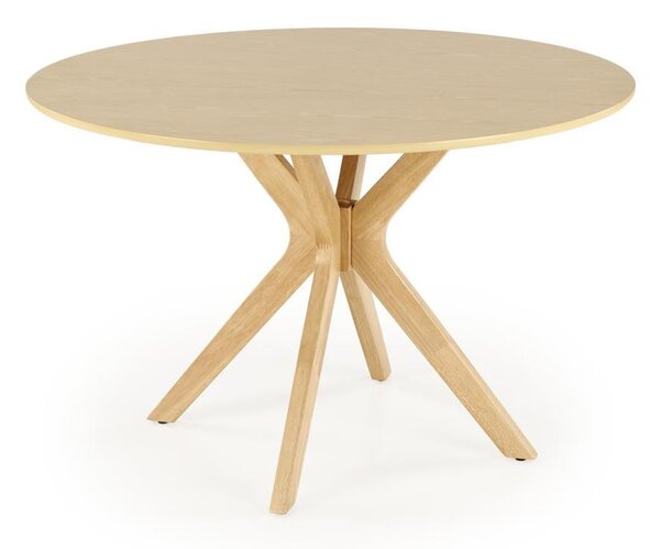Jídelní stůl NICOLAS pr. 120 cm hnědá