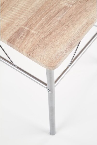 Balkónový set LANCE 82x50 cm kov/dub sonoma
