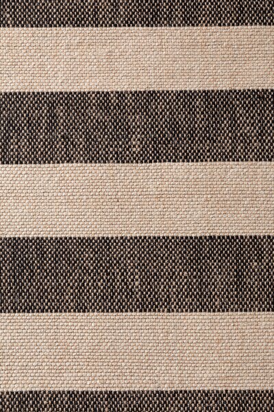 Hanse Home, Kusový koberec Handloom 106334 Playa White Black, 120x170, černobílá, chodba / předsíň