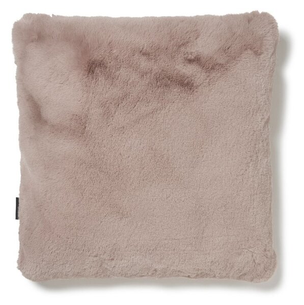 Skinnwille Home Collection Polštář Fluffy, umělá kožešina, růžový, 45x45 cm