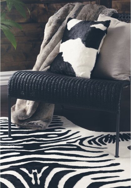 Skinnwille Home Collection Umělá hovězí kůže Victor, Zebra, 150x200 cm