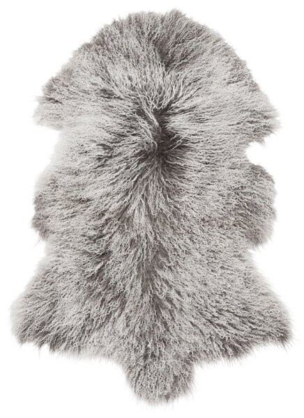 Skinnwille Home Collection Tibetská kožešina, šedá Snowtop, 95x55 cm