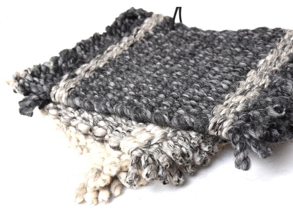 Linie Design Vlněný koberec Elmo Dark Grey Rozměr: 140x200 cm