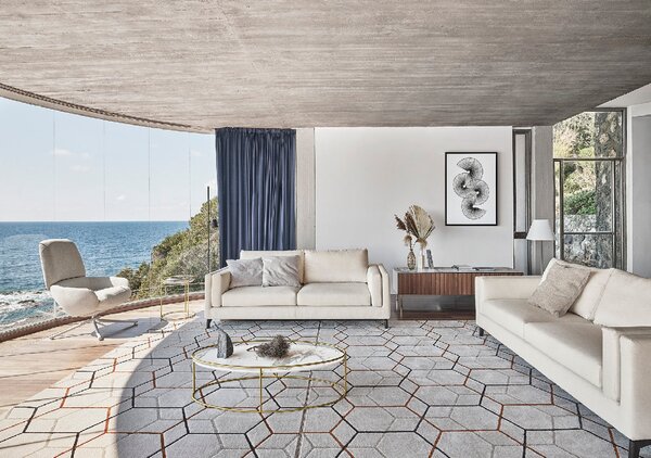 Calligaris Geometrický koberec Offset Rozměr: 200x300 cm