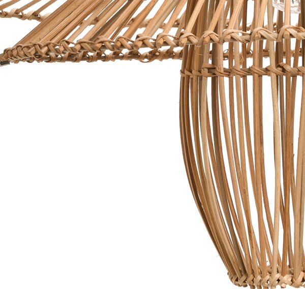 Závěsná lampa BOTIJAS Ratan Přírodní