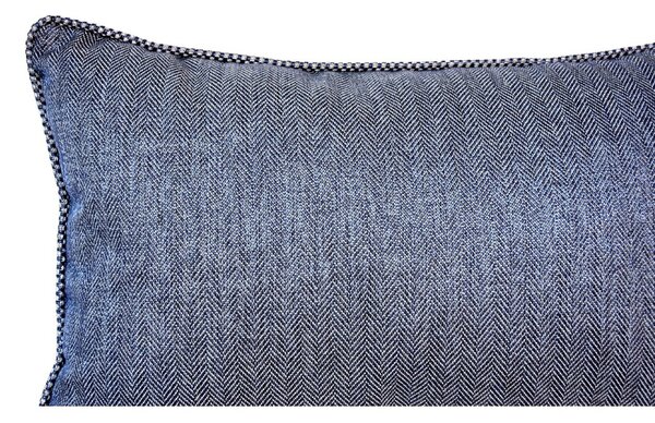PT Modrý polštář Swaledale Denim, 55x35 cm