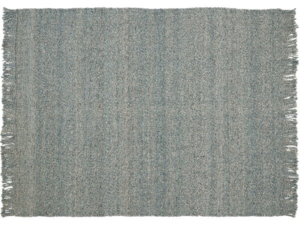 Linie Design Vlněný koberec Vesle Petrol, petrolejově šedý Barva: Petrol (petrolejově modrá), Rozměr: 140x200 cm