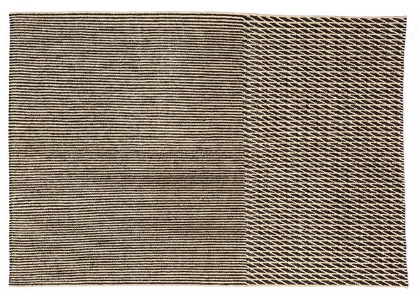 Nanimarquina Kelimový koberec Blur Black Rozměr: 170x240 cm