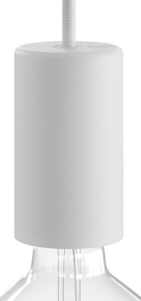 Creative cables Eiva IP65, pastel silikonová objímka E27 Barva komponentu: Bílá