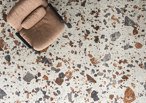 Calligaris Kulatý koberec Terrazzo, O240 cm