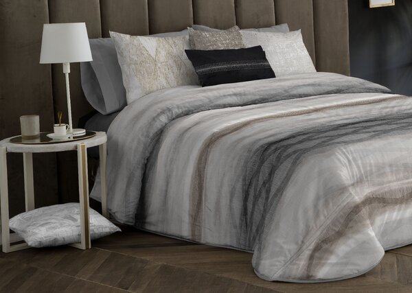 Textil Antilo Přehoz na postel Malena, béžovo-šedý Rozměr: 250x270 cm