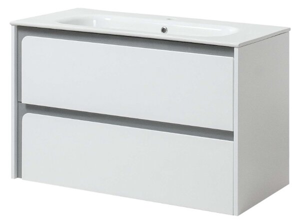 Lavedo Stella Grey 61 koupelnová skříňka s umyvadlem