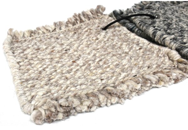 Linie Design Vlněný koberec Vesle Beige, béžový Rozměr: 140x200 cm