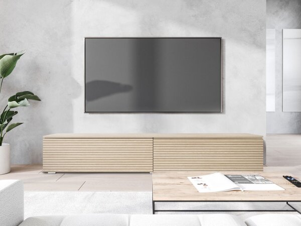 TV stolek Dlone 180, Barva: dub gaja / dub gaja lamely, Osvětlení: bez osvětlení 5903211316746