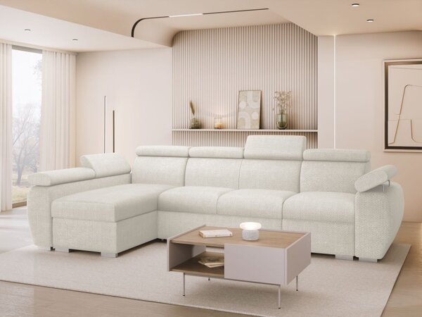 Rohová rozkládací pohovka Giza LCP, Strana: Levá - LCp+2r+1p(65), Potah: Flow 06 5903211481956