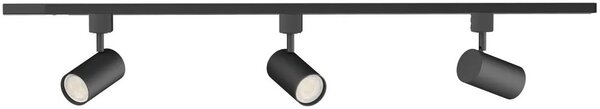 Philips - Bodové svítidlo v lištovém systému EASYLINK 3xGU10/7W/230V 1m černá
