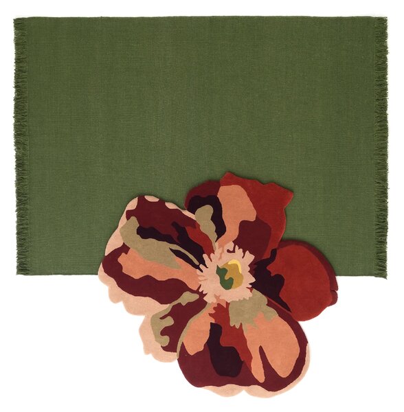 Nanimarquina Vlněný koberec Bloom 2, 170x150 cm, kolekce Flora