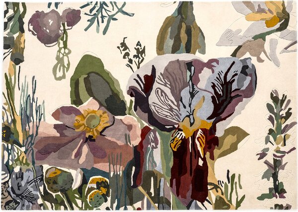 Nanimarquina Vlněný koberec Backyard, kolekce Flora Rozměr: 170x240 cm
