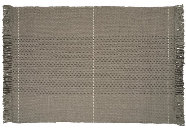 Linie Design Vlněný koberec Awakened Mind Grey, šedý, vlna Rozměr: 140x200 cm
