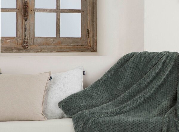 Textil Antilo Pléd Delme Green, zelený, 130x170 cm