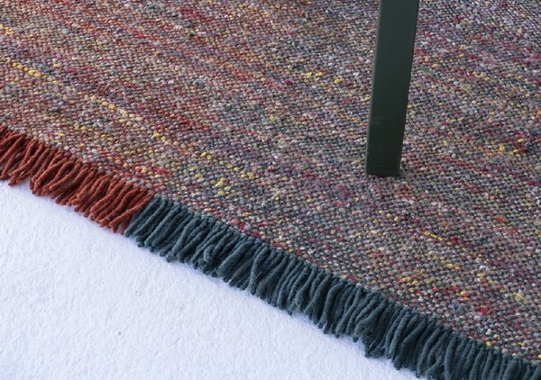 Nanimarquina Koberec Re-rug 1, vlna a recyklovaná vlna, dhurrie Rozměr: 170x240 cm