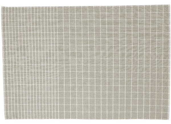 Nanimarquina Koberec Tiles 1, béžový, 100% recyklované PET Rozměr: 170x240 cm
