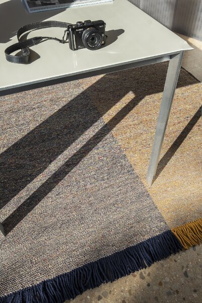 Nanimarquina Koberec Re-rug 2, vlna a recyklovaná vlna, dhurrie Rozměr: 170x240 cm