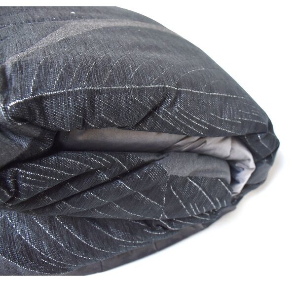 Textil Antilo Přehoz na postel Level Black, černý Rozměr: 250x270 cm