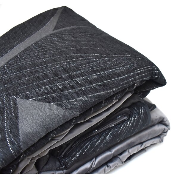 Textil Antilo Přehoz na postel Level Black, černý Rozměr: 250x270 cm