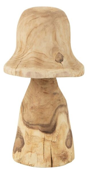 Přírodní dřevěná dekorace houba Mushroom M - Ø 20*42 cm - J-Line by Jolipa