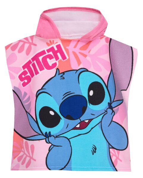 Dětské pončo mikrovlákno Lilo and Stitch 50x100cm Faro