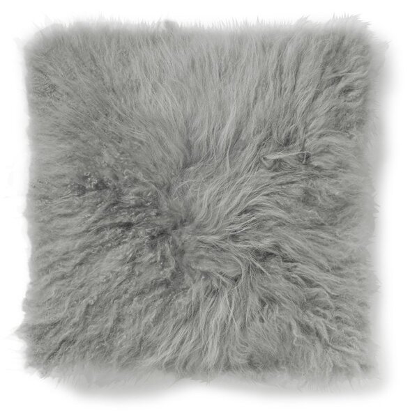 Skinnwille Home Collection Kašmírový polštář Nanny Grey, šedý