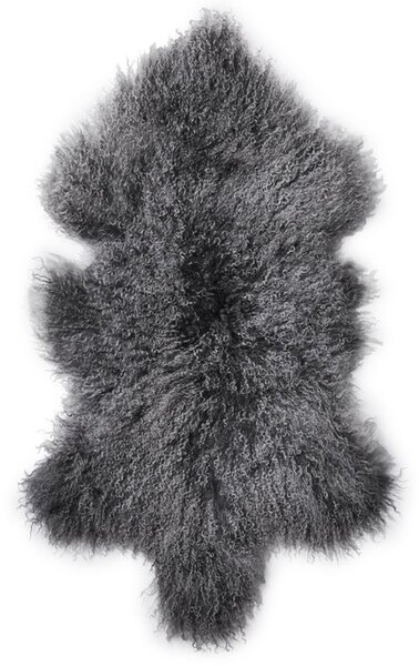 Skinnwille Home Collection Tibetská kožešina, Grey Silvertop, šedá, 95x55 cm
