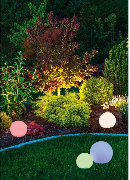LED solární venkovní svítidlo (výška 17 cm) Melo – Reality
