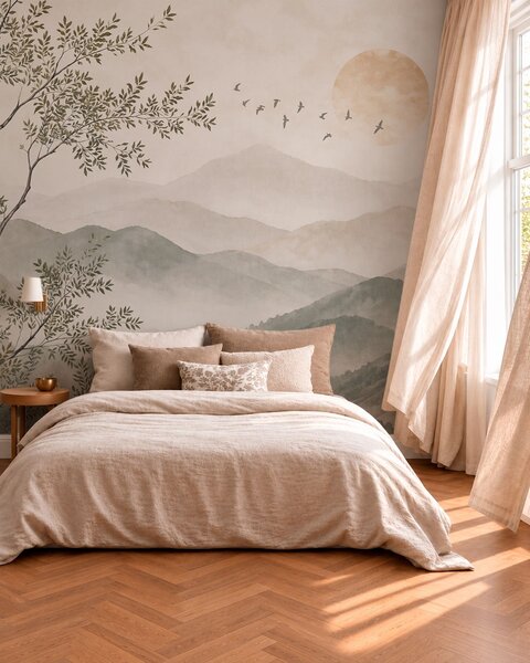 Fototapety Hory za úsvitu, Fototapety s přírodními motivy, w05924 : uwalls.cz